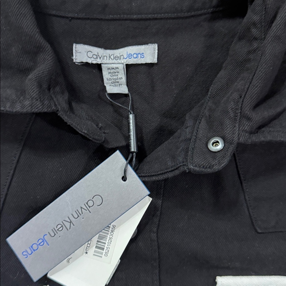 Calvin Klein Jeans Archive Contrast Pocket Western Shirt - Medium - Picture 2 of 6